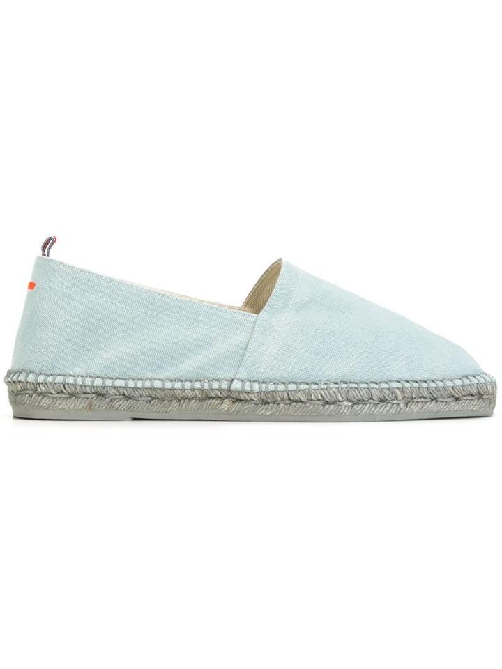 Castañer Pablo Espadrilles, Men's, Size: 45, Blue, Cotton/leather/cotton