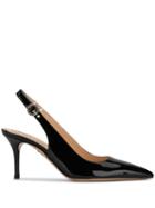 Charlotte Olympia Pointed Slingback Pumps - Black