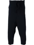 Lost & Found Rooms Tailored Back Trousers, Men's, Size: S, Black, Cotton