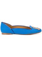 Polo Ralph Lauren Logo Slippers - Blue