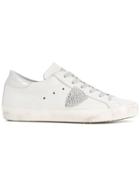 Philippe Model Distressed Low-top Sneakers - White