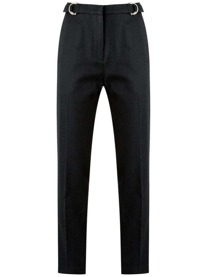Reinaldo Lourenço - Straight Trousers - Women - Acetate - 46, Black, Acetate