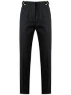Reinaldo Lourenço - Straight Trousers - Women - Acetate - 46, Black, Acetate