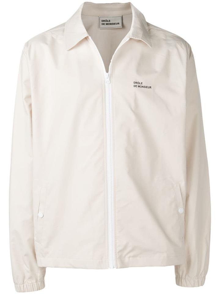 Drôle De Monsieur Rain Jacket - Neutrals