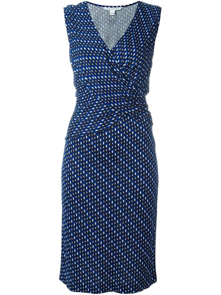 Diane Von Furstenberg Chiffon Wrap Dress