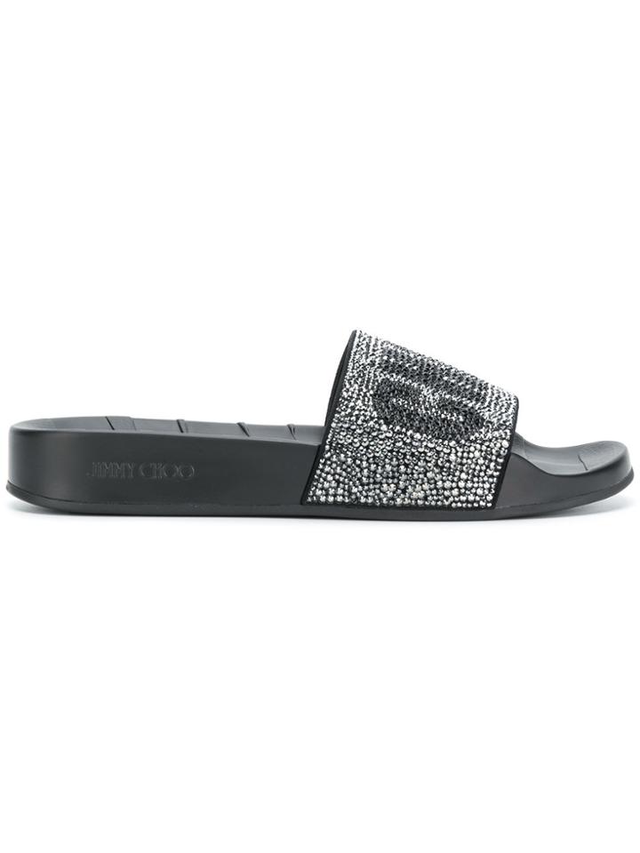 Jimmy Choo Miami Slides - White