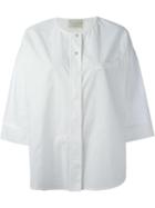 Forte Forte Collarless Cocoon Shirt