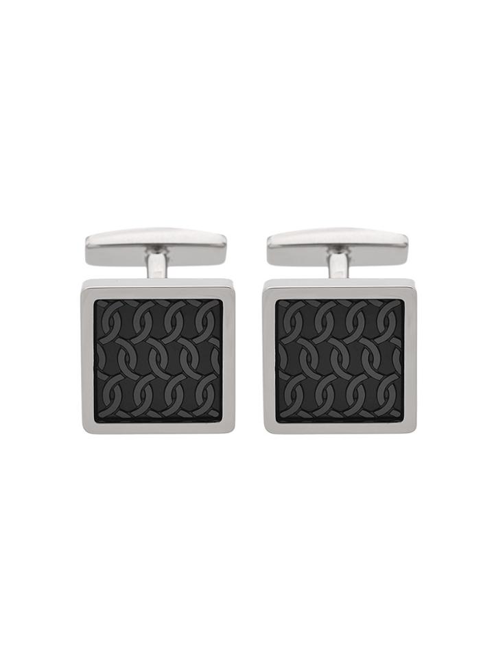Boss Hugo Boss Square Cufflinks - Metallic
