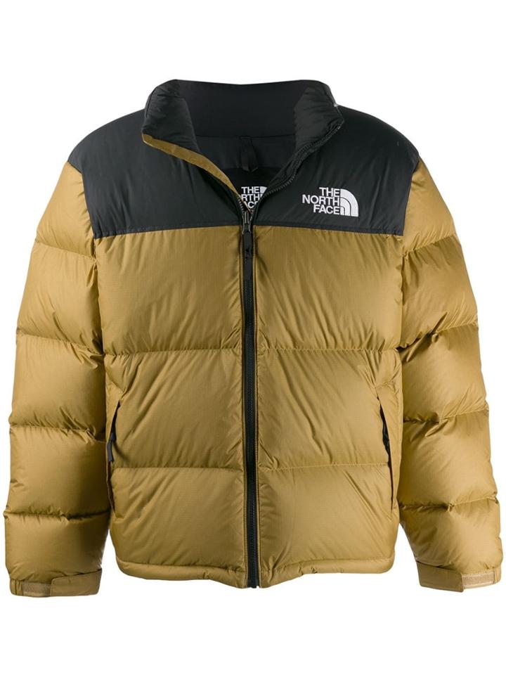 The North Face Logo Puffer Jacket - Neutrals