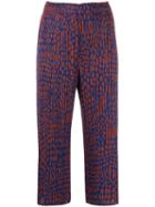 Pleats Please By Issey Miyake Dotted Culottes - Blue