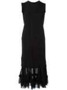 Mm6 Maison Margiela Ruffle Hem Tank Dress