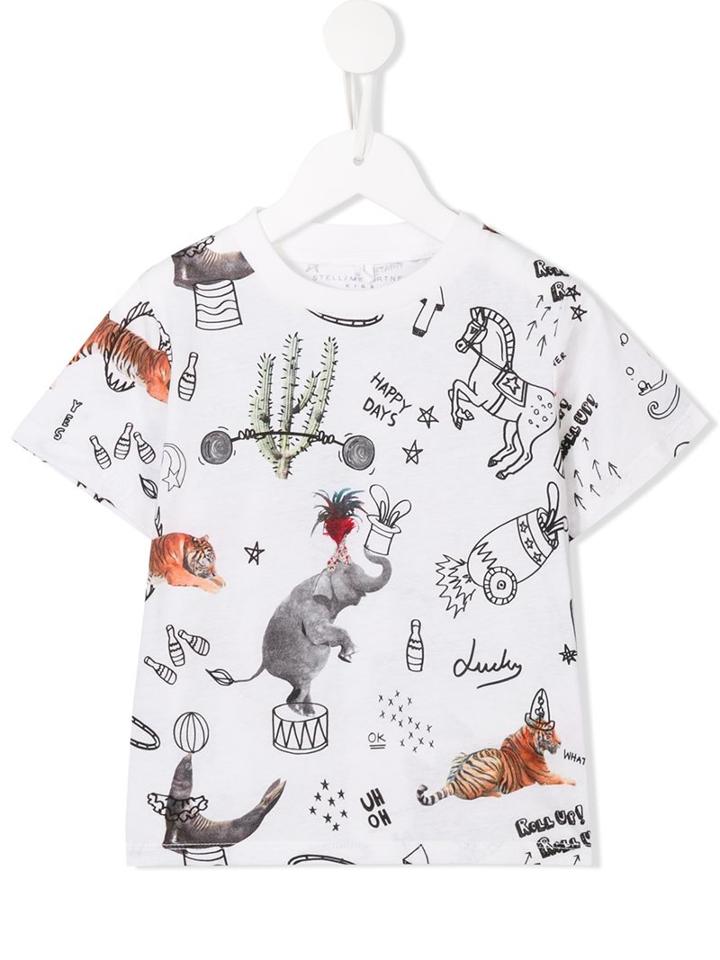 Stella Mccartney Kids 'roll Up' T-shirt