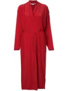 Stella Mccartney Wrap Midi Dress - Red