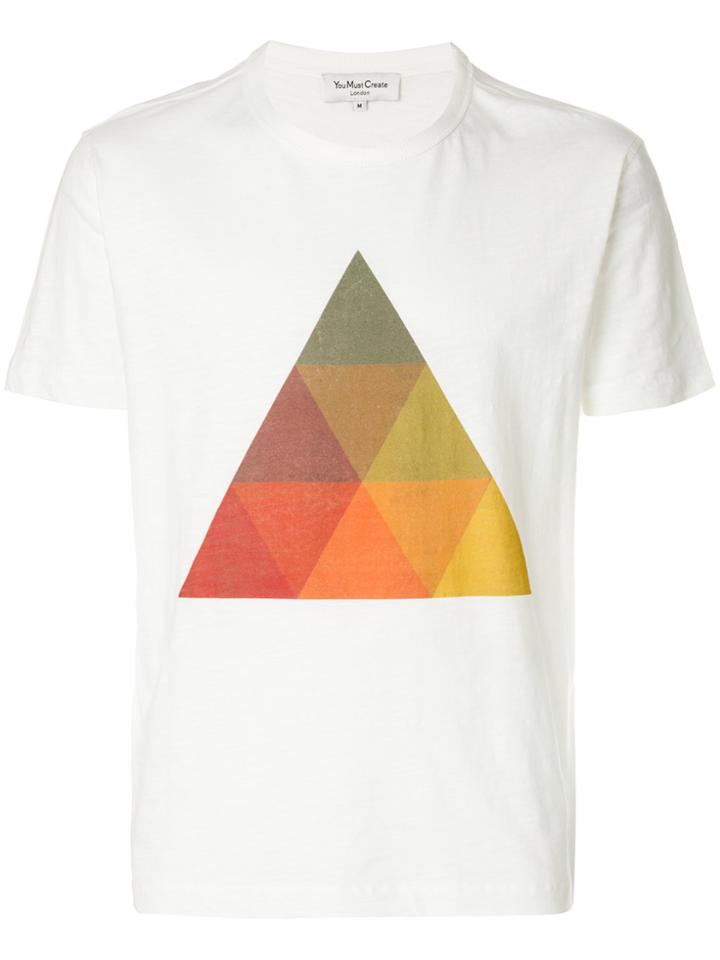 Ymc Albers Triangle T-shirt - White