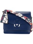 Paula Cademartori - Twiggy Shoulder Bag - Women - Calf Leather - One Size, Blue, Calf Leather