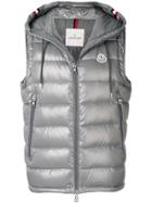 Moncler Lanoux Hooded Gilet - Grey