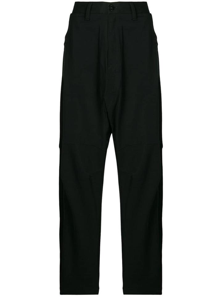 Stone Island Loose Fit Trousers - Black