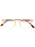 Tom Ford Eyewear Round Frame Optical Glasses - Brown