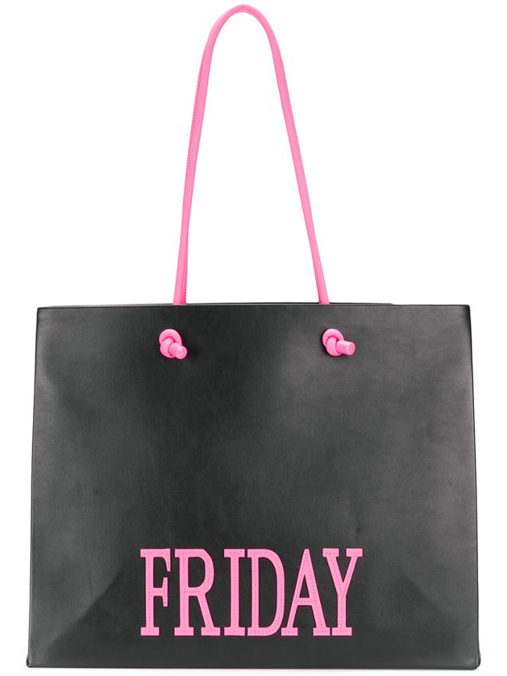 Alberta Ferretti Friday Shopper Bag - Black