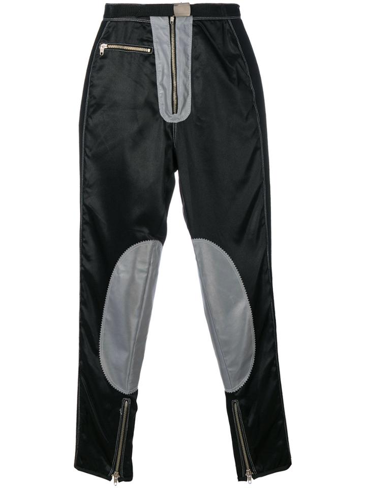Jean Paul Gaultier Vintage Biker's Trousers - Black
