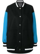 Msgm Varsity Jacket - Black
