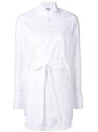 Stella Mccartney Belted Shirt Dress - White