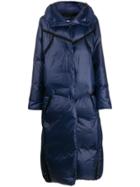 Dorothee Schumacher Oversized Padded Midi Coat - Blue