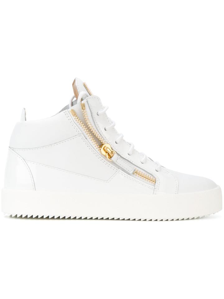 Giuseppe Zanotti Design Hi-top Sneakers - White