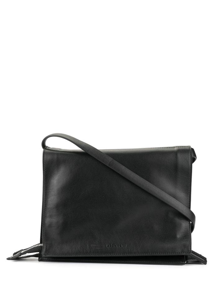 Jil Sander Accordion Shoulder Bag - Black