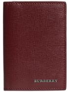 Burberry London Folding Card Case - Red