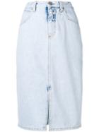 Closed Mid-length Denim Skirt - Blue