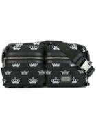 Dolce & Gabbana Crown Print Bum Bag