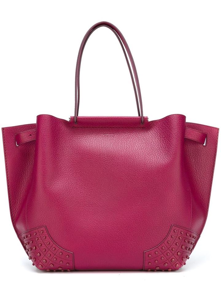 Tod's Medium 'sac' Tote, Women's, Pink/purple