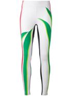 No Ka' Oi - Kuna Sports Leggings - Women - Nylon/spandex/elastane - M, White