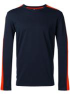 Ps By Paul Smith Bicolour Sweatshirt, Men's, Size: Large, Blue, Organic Cotton
