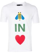 Love Moschino Bee In Love T-shirt - White