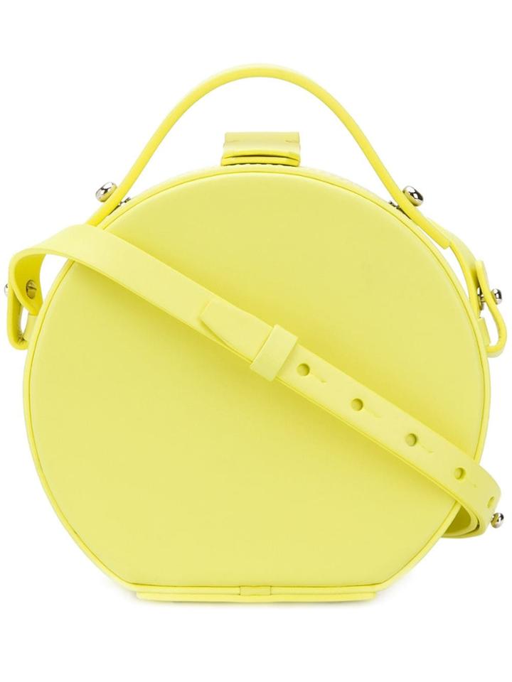 Nico Giani Round Box Tote - Yellow