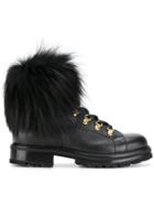 Ermanno Scervino Chunky Ankle Boots - Black