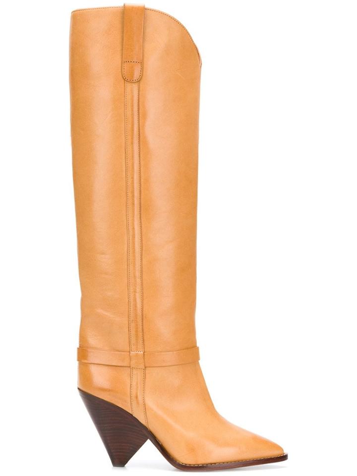 Isabel Marant Lenskee Boots - Neutrals