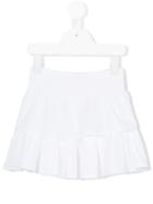 Maan - Ruffled Skirt - Kids - Cotton - 10 Yrs, White