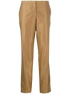 Prada Pre-owned Straight-leg Trousers - Brown