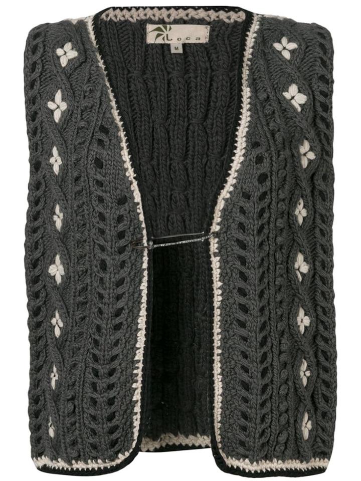 Local Knitted Vest - Grey