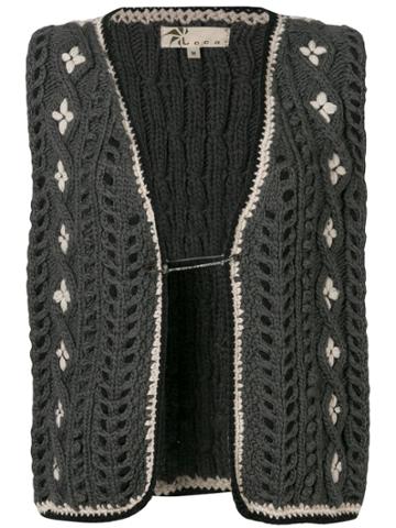 Local Knitted Vest - Grey