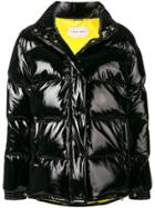 Alberta Ferretti High Collar Puffer Jacket - Black