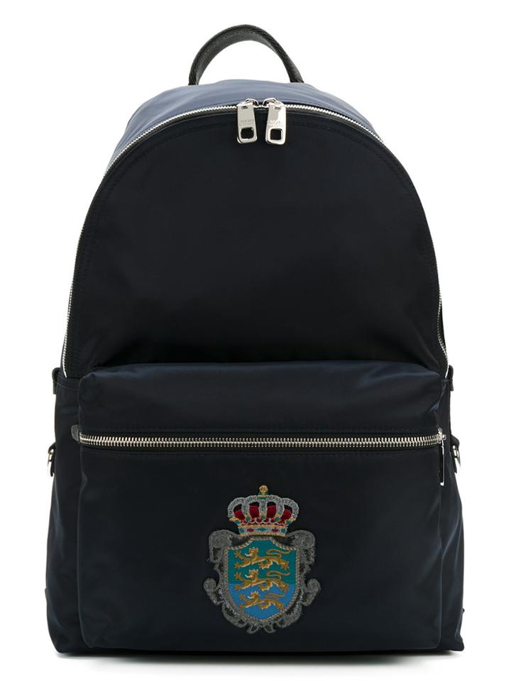 Dolce & Gabbana Vulcano Backpack - Blue