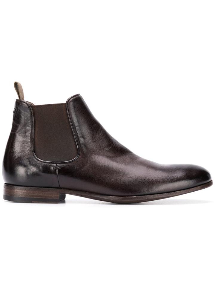 Pantanetti Elasticated Side Panel Boots - Brown