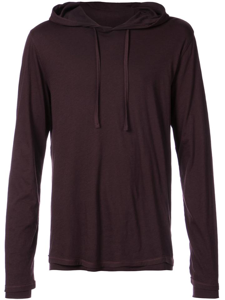 Vince Basic Hoodie - Pink & Purple