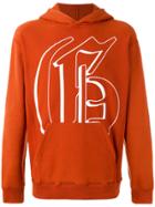 Golden Goose Deluxe Brand Rust Hoodie Sweater - Yellow & Orange