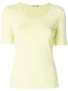 Le Tricot Perugia Basic T-shirt - Yellow & Orange