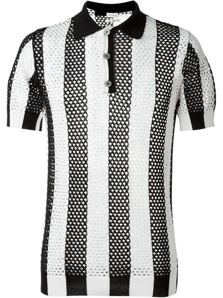 Paul Smith Crochet Polo Shirt